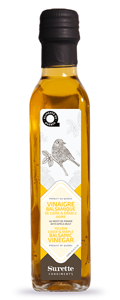 Surette Condiments Vinaigre Balsamique Jaune